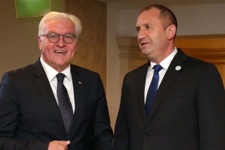 Германският държавен глава се среща днес с българския президент Румен